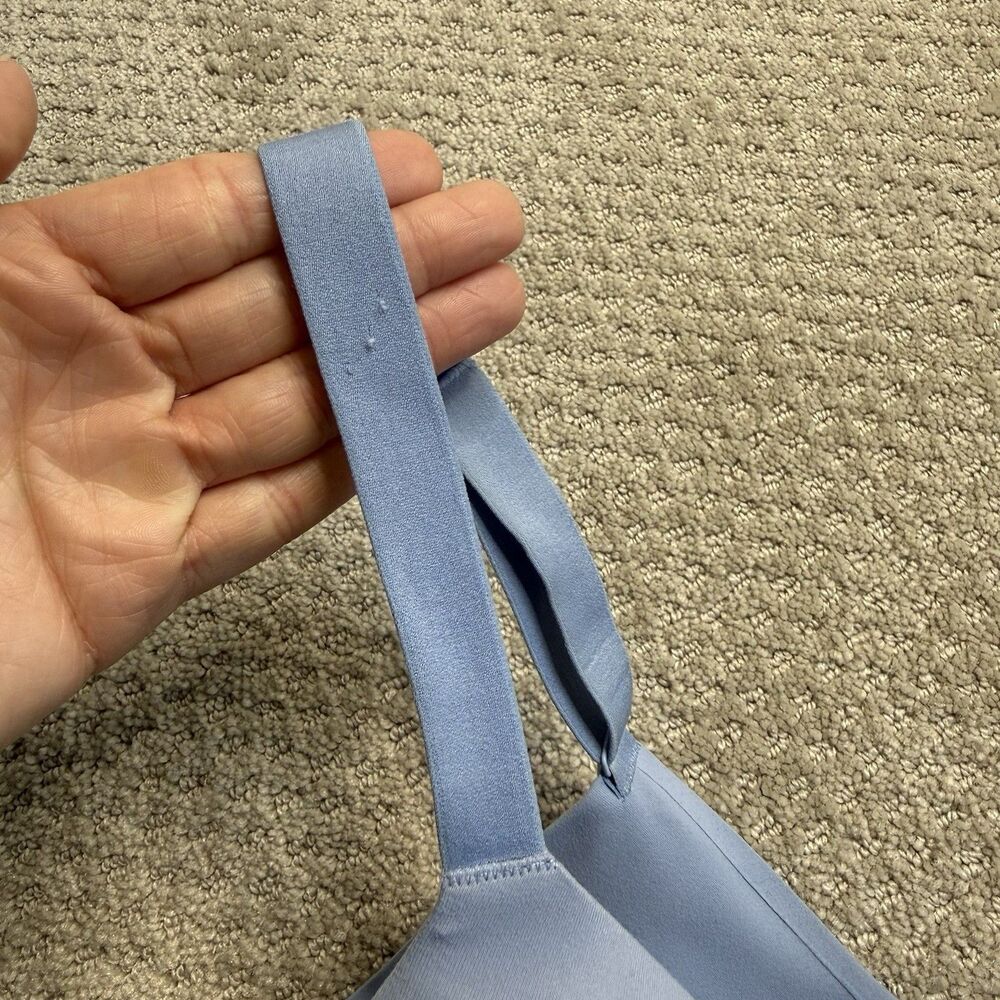 Aerie 38D Bra Blue Real Sunnie Full Coverage Underwire Back Closure T Shirt Bra - Picture 8 of 9